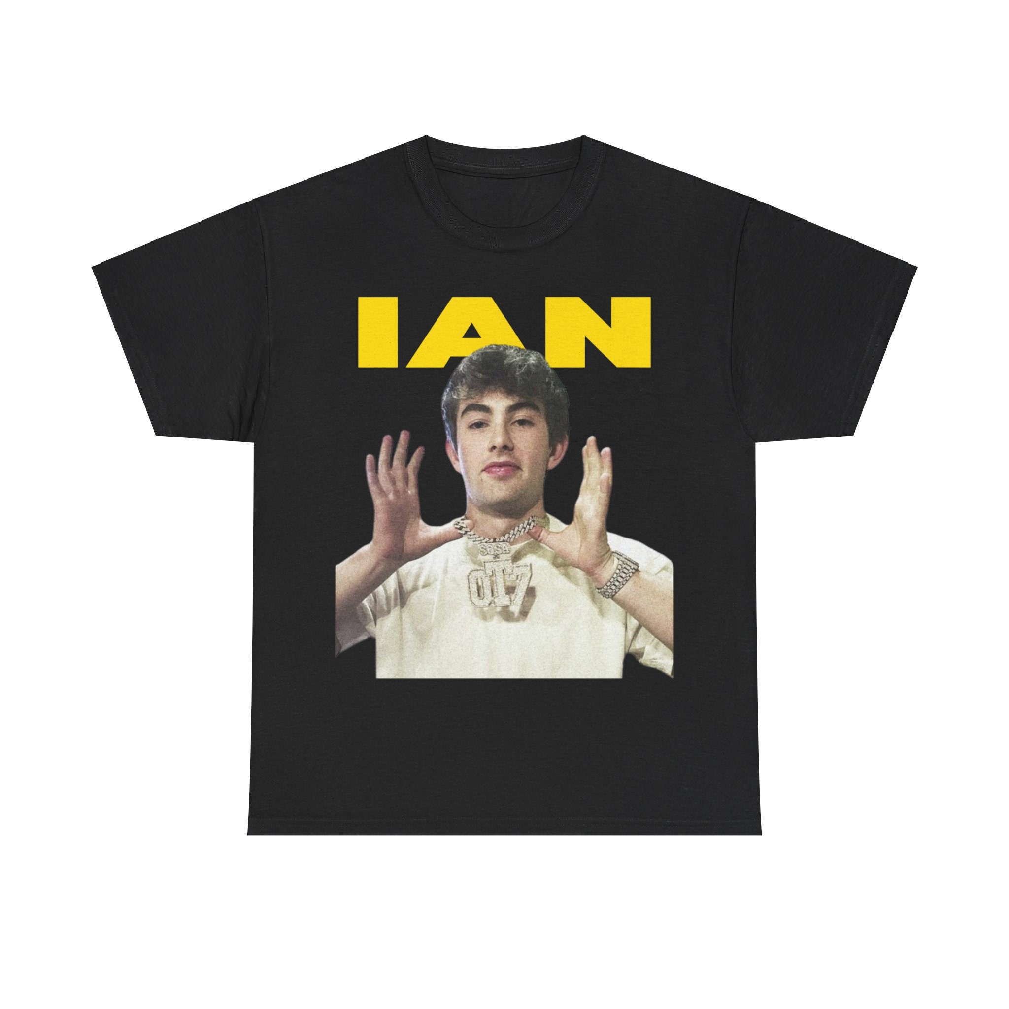 Ian Rapper T-Shirt, Bold Streetwear Style, Unisex T-Shirt, Gifts For Fan