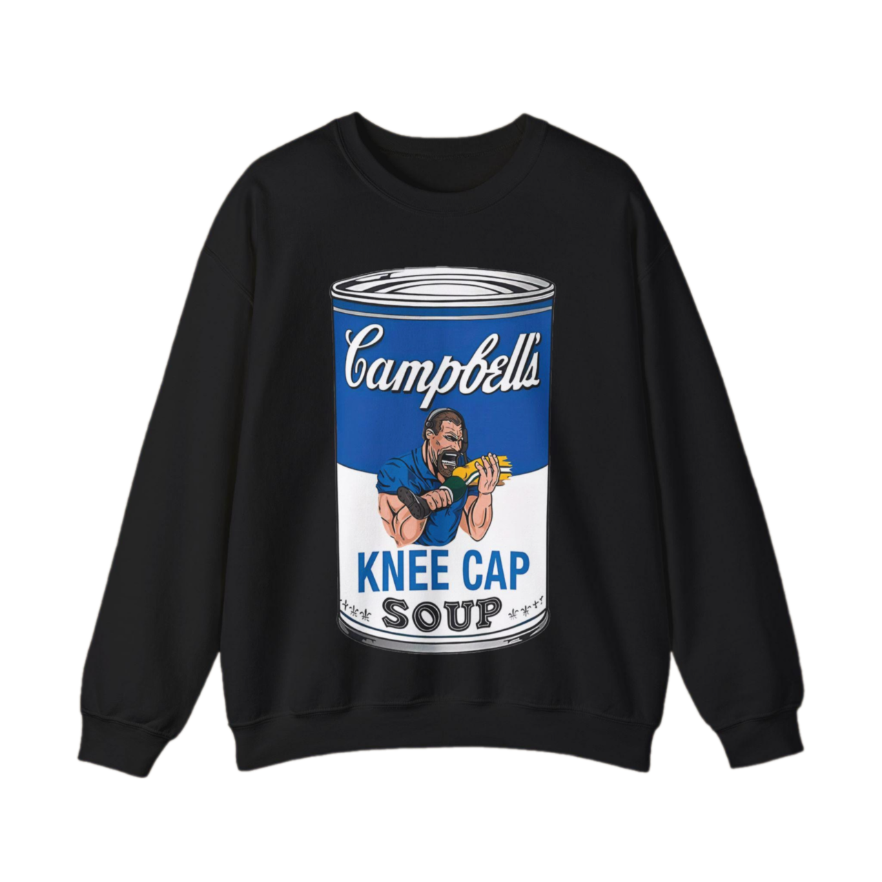 Dan Campbell’s Kneecap Soup Graphic Sweatshirt, Dan Campbell Sweatshirt, Detroit Sweatshirt, Vintage Sports Sweatshirt, Lions Fan Gift