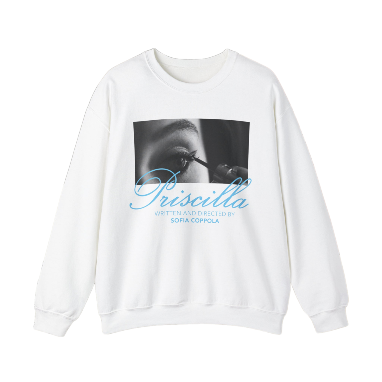 Priscilla Written Directed By Sofia Coppola Trendy Crewneck Gift Priscilla Movie Sweatshirt, 90s Inspired Aesthetic Sweatshirt